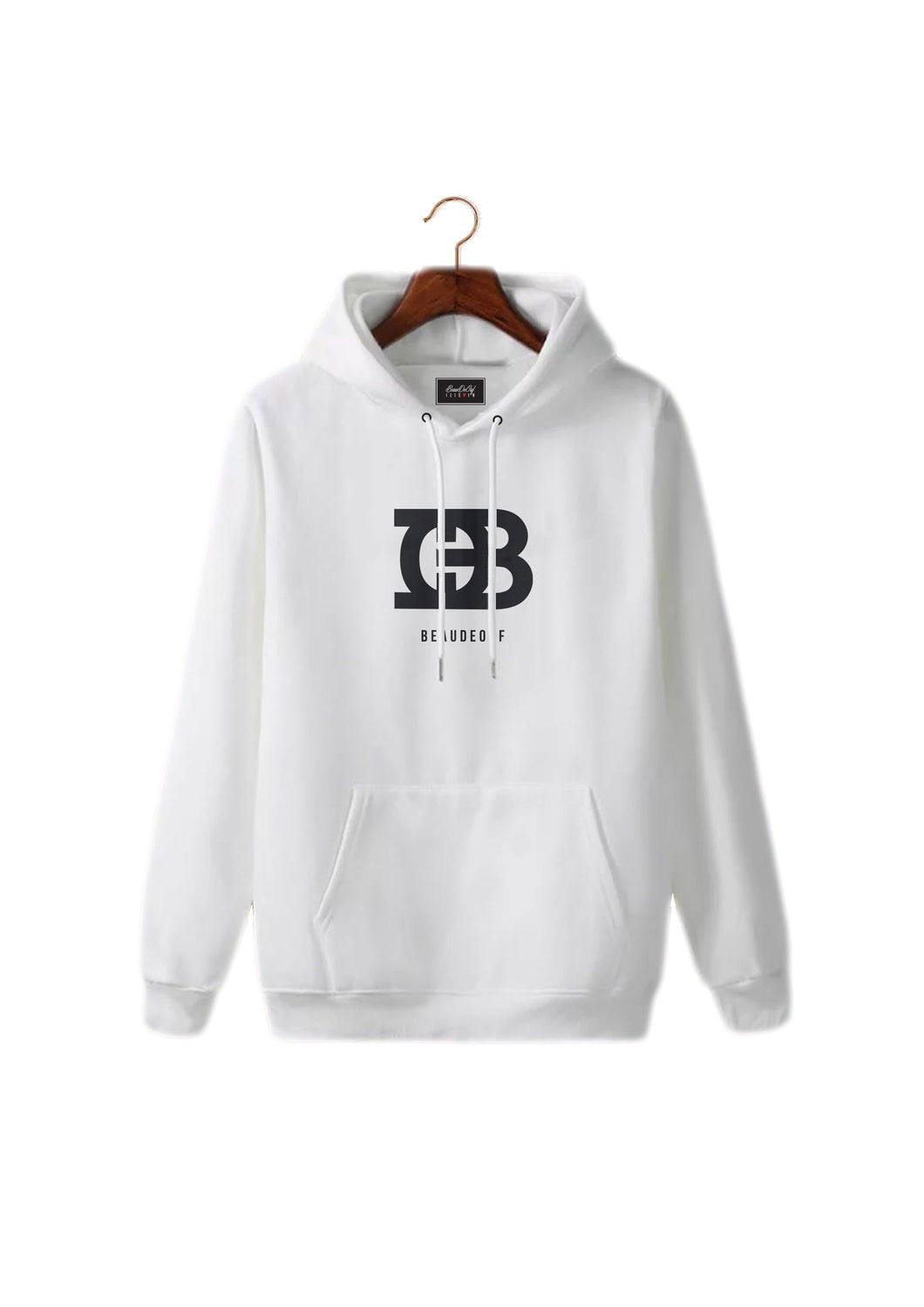 Sweat à capuche BeauDeOuf logo Brodé