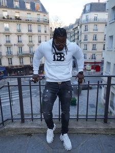 Sweat à capuche BeauDeOuf logo Brodé