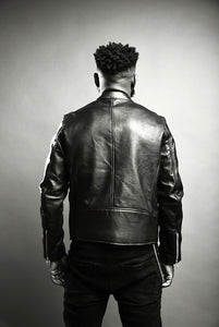 Veste en cuir BeauDeOuf 