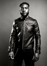 Charger l&#39;image dans la galerie, Veste en cuir homme 