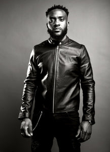 Veste en cuir homme 